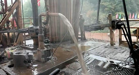 涌水問題如何解決？朝政泥漿無需提比重即可輕松解決